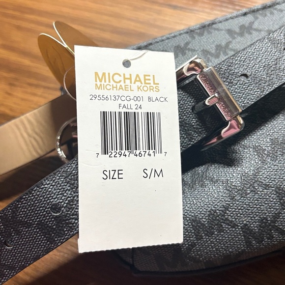 Michael Kors Charcoal and Black Belt Bag - Picture 5 of 6